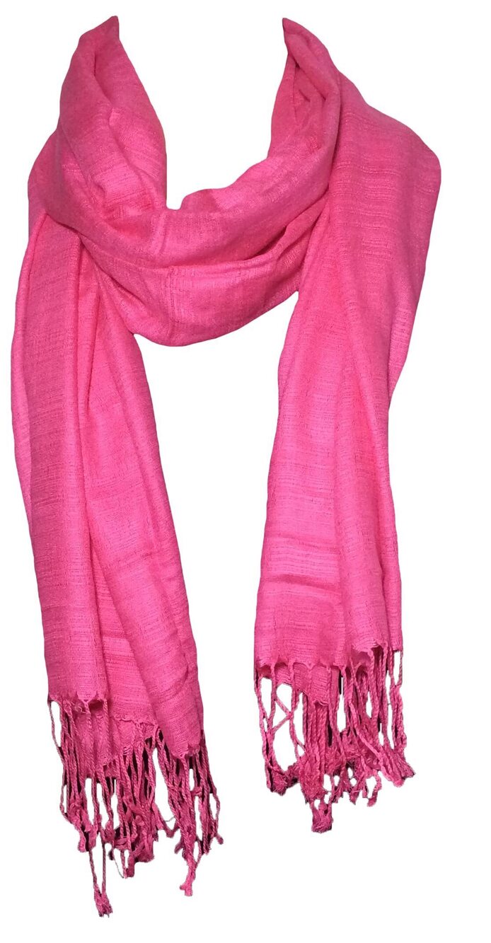 5457 100% Natural Pure Silk Scarf Solid Color Plain Scarves Soft Winter